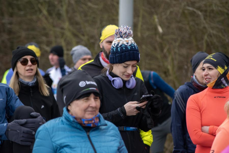 Biegacze kolejny raz rywalizowali podczas Biegu Walentynkowego w Wilkszynie