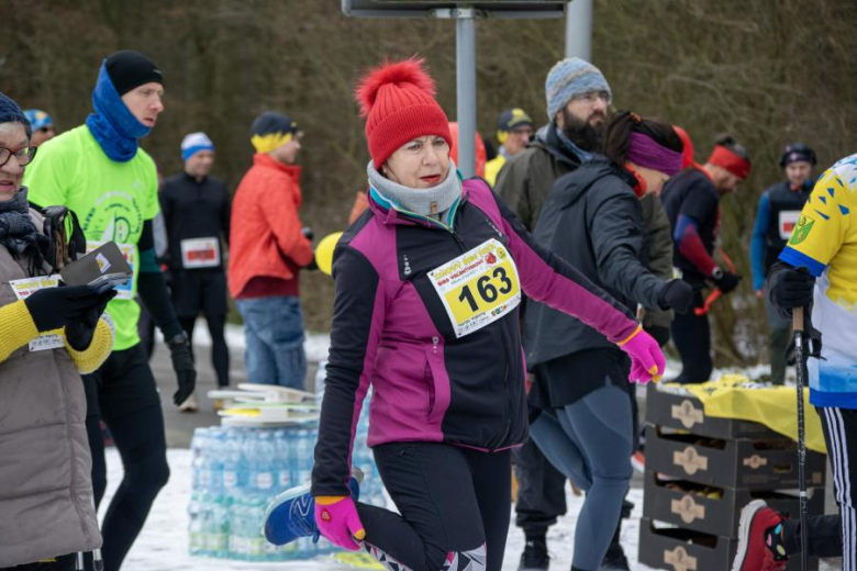 Biegacze kolejny raz rywalizowali podczas Biegu Walentynkowego w Wilkszynie