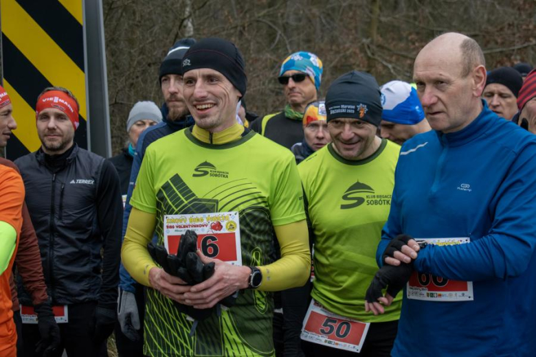 Biegacze kolejny raz rywalizowali podczas Biegu Walentynkowego w Wilkszynie