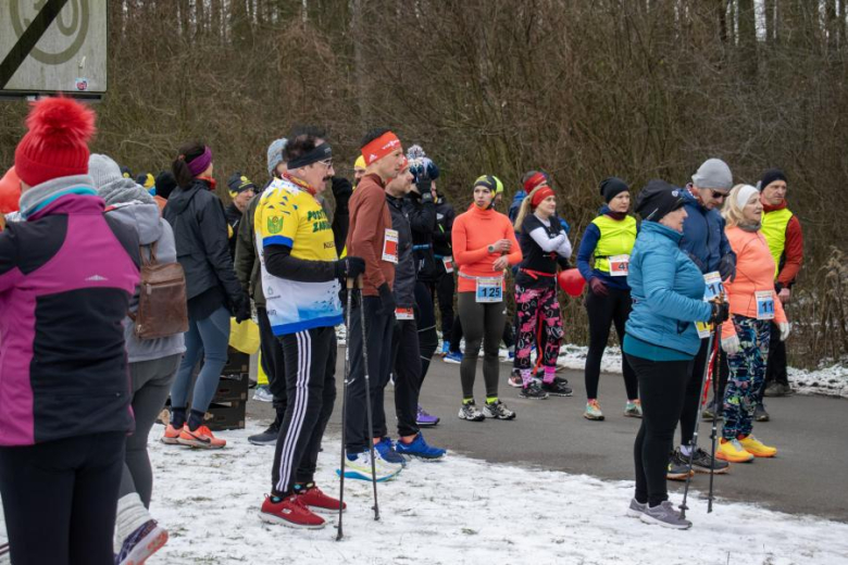 Biegacze kolejny raz rywalizowali podczas Biegu Walentynkowego w Wilkszynie