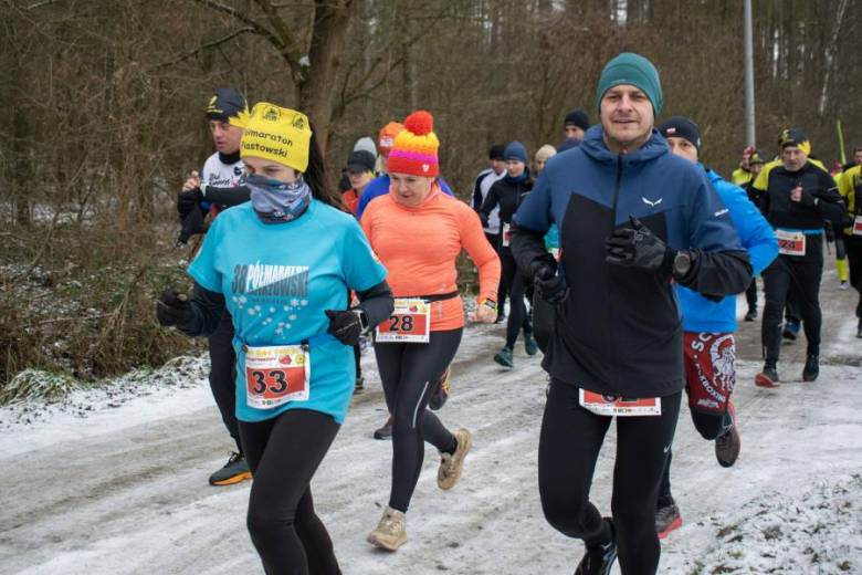 Biegacze kolejny raz rywalizowali podczas Biegu Walentynkowego w Wilkszynie