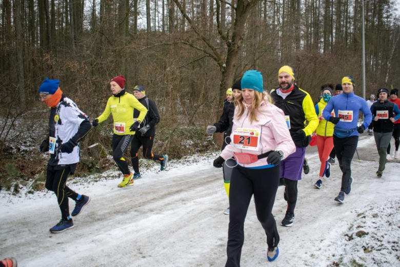 Biegacze kolejny raz rywalizowali podczas Biegu Walentynkowego w Wilkszynie