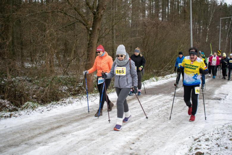 Biegacze kolejny raz rywalizowali podczas Biegu Walentynkowego w Wilkszynie