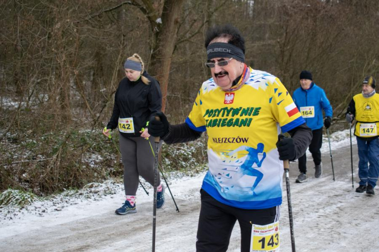 Biegacze kolejny raz rywalizowali podczas Biegu Walentynkowego w Wilkszynie