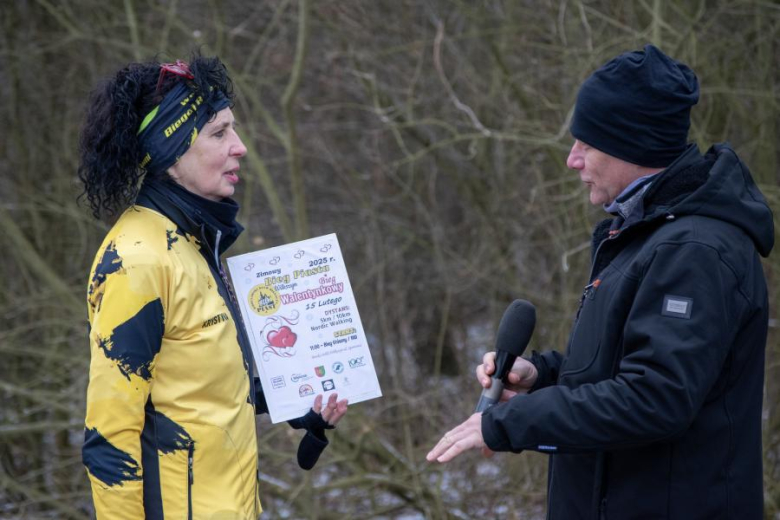 Biegacze kolejny raz rywalizowali podczas Biegu Walentynkowego w Wilkszynie
