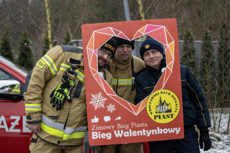 Biegacze kolejny raz rywalizowali podczas Biegu Walentynkowego w Wilkszynie