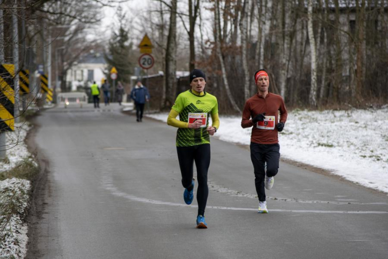 Biegacze kolejny raz rywalizowali podczas Biegu Walentynkowego w Wilkszynie