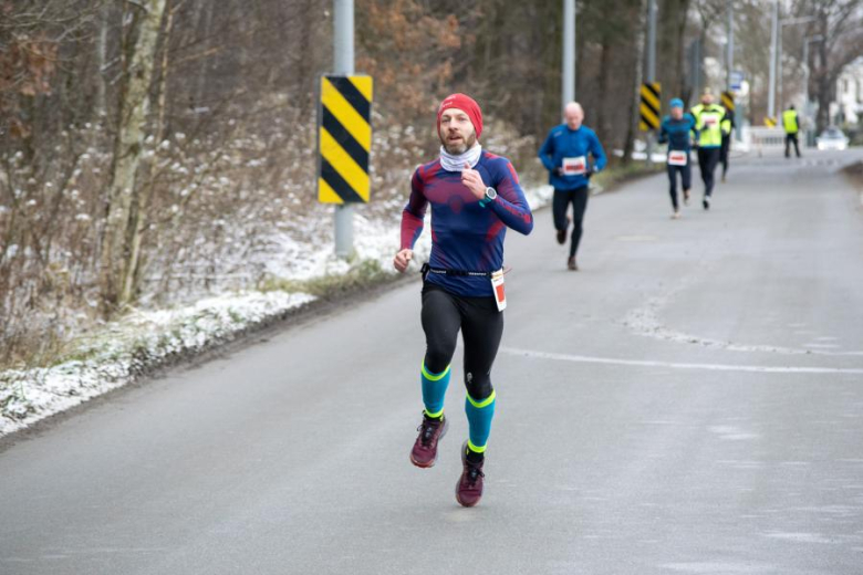 Biegacze kolejny raz rywalizowali podczas Biegu Walentynkowego w Wilkszynie