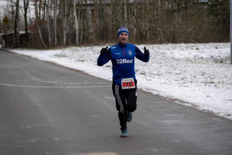 Biegacze kolejny raz rywalizowali podczas Biegu Walentynkowego w Wilkszynie