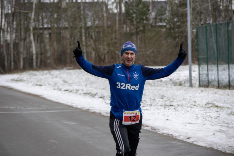 Biegacze kolejny raz rywalizowali podczas Biegu Walentynkowego w Wilkszynie