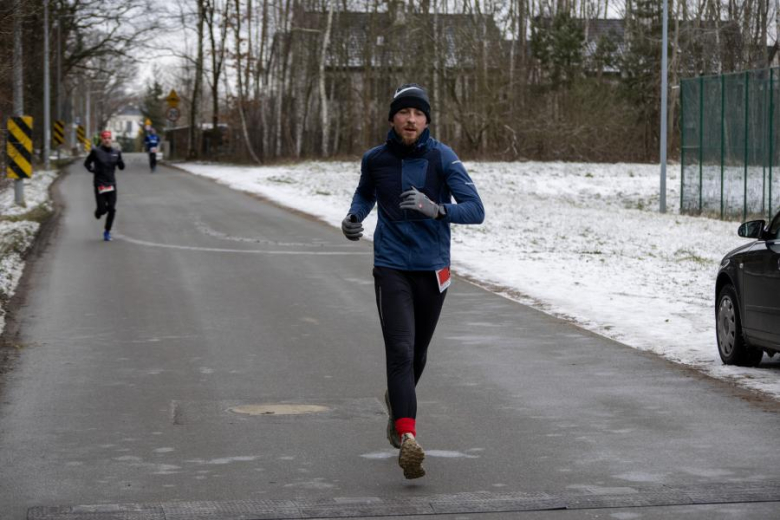 Biegacze kolejny raz rywalizowali podczas Biegu Walentynkowego w Wilkszynie