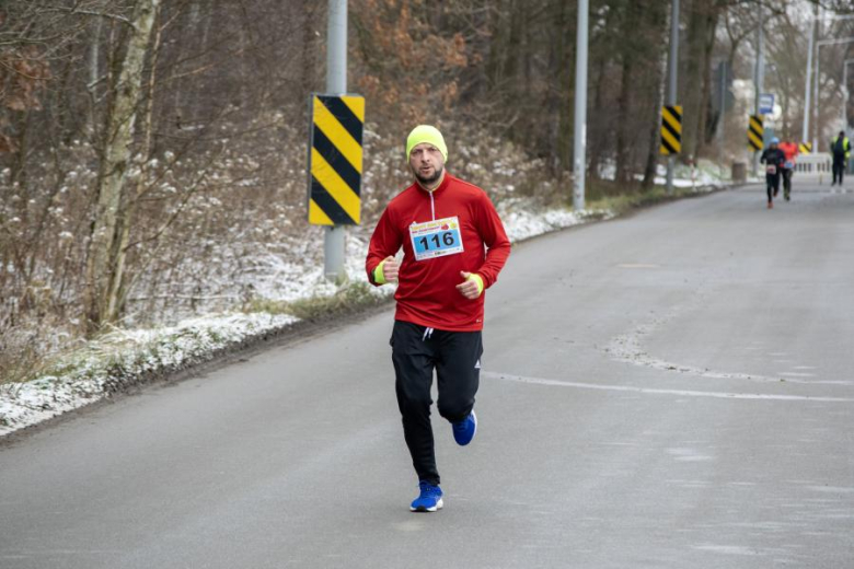 Biegacze kolejny raz rywalizowali podczas Biegu Walentynkowego w Wilkszynie