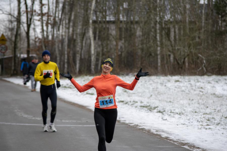 Biegacze kolejny raz rywalizowali podczas Biegu Walentynkowego w Wilkszynie