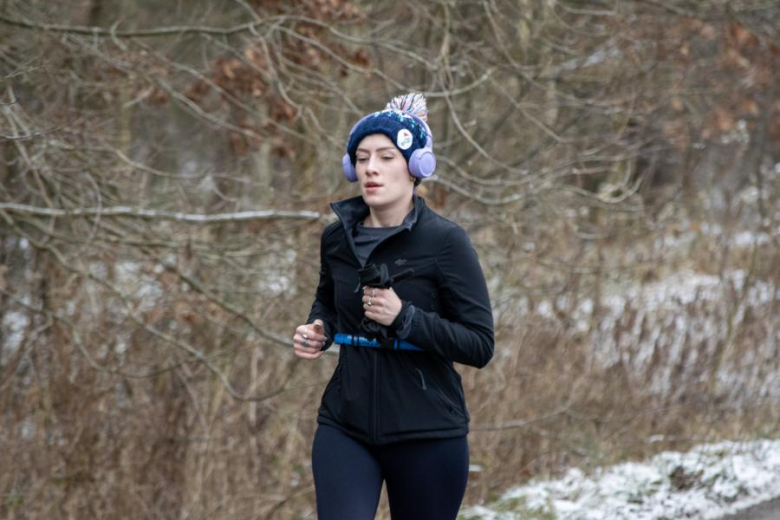 Biegacze kolejny raz rywalizowali podczas Biegu Walentynkowego w Wilkszynie