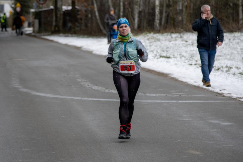 Biegacze kolejny raz rywalizowali podczas Biegu Walentynkowego w Wilkszynie