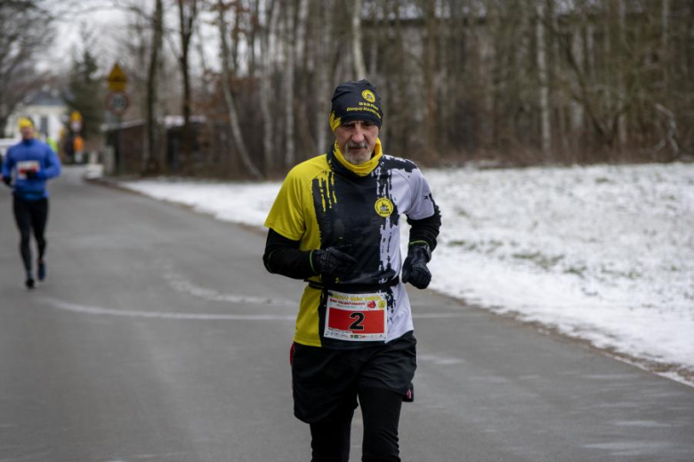 Biegacze kolejny raz rywalizowali podczas Biegu Walentynkowego w Wilkszynie