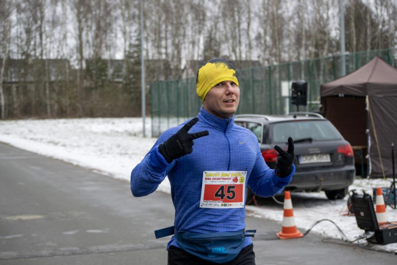 Biegacze kolejny raz rywalizowali podczas Biegu Walentynkowego w Wilkszynie