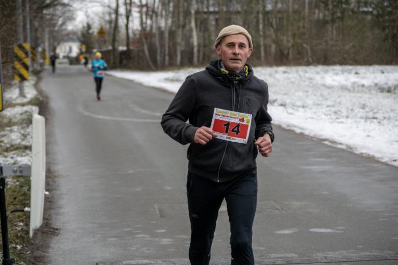 Biegacze kolejny raz rywalizowali podczas Biegu Walentynkowego w Wilkszynie