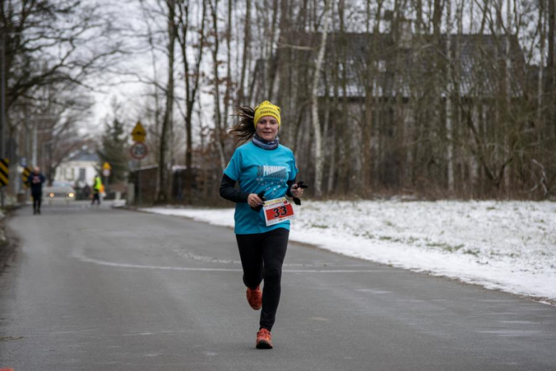 Biegacze kolejny raz rywalizowali podczas Biegu Walentynkowego w Wilkszynie
