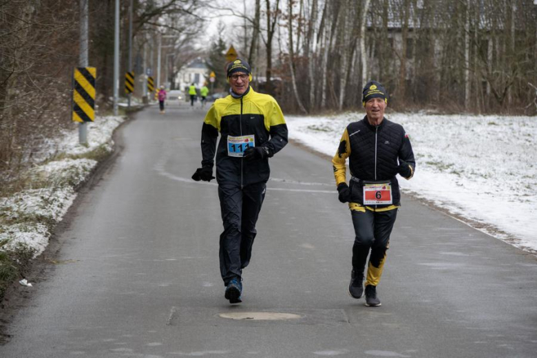 Biegacze kolejny raz rywalizowali podczas Biegu Walentynkowego w Wilkszynie
