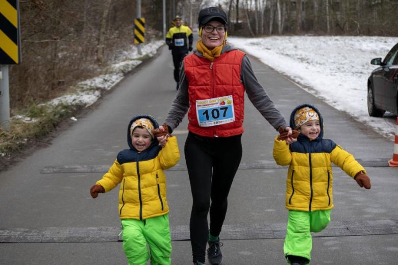 Biegacze kolejny raz rywalizowali podczas Biegu Walentynkowego w Wilkszynie