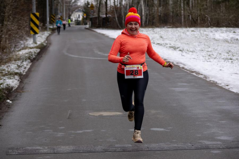Biegacze kolejny raz rywalizowali podczas Biegu Walentynkowego w Wilkszynie