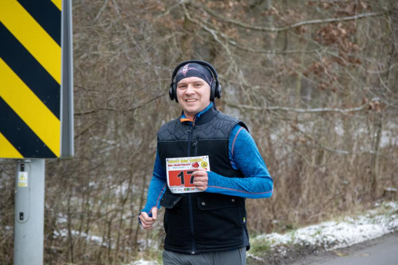 Biegacze kolejny raz rywalizowali podczas Biegu Walentynkowego w Wilkszynie