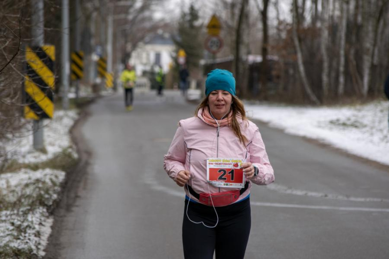 Biegacze kolejny raz rywalizowali podczas Biegu Walentynkowego w Wilkszynie