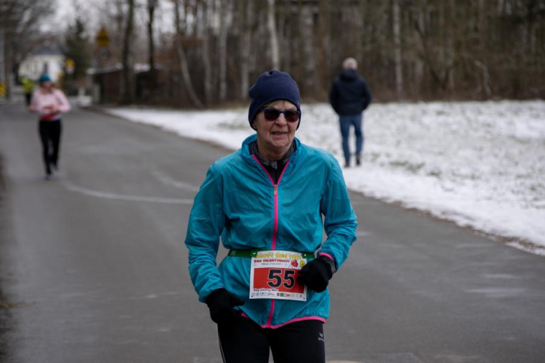 Biegacze kolejny raz rywalizowali podczas Biegu Walentynkowego w Wilkszynie