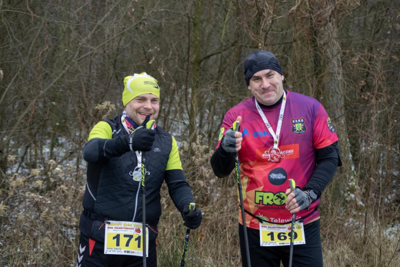 Biegacze kolejny raz rywalizowali podczas Biegu Walentynkowego w Wilkszynie