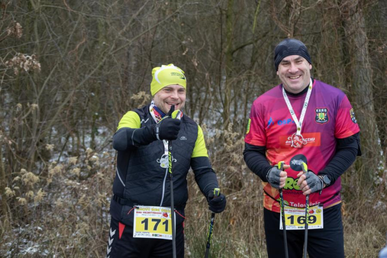 Biegacze kolejny raz rywalizowali podczas Biegu Walentynkowego w Wilkszynie