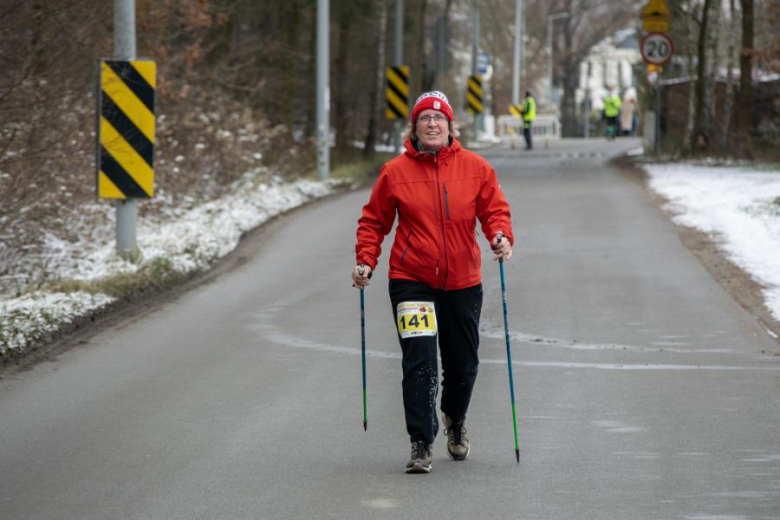 Biegacze kolejny raz rywalizowali podczas Biegu Walentynkowego w Wilkszynie