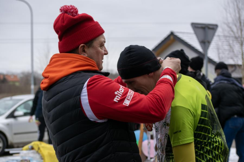 Biegacze kolejny raz rywalizowali podczas Biegu Walentynkowego w Wilkszynie