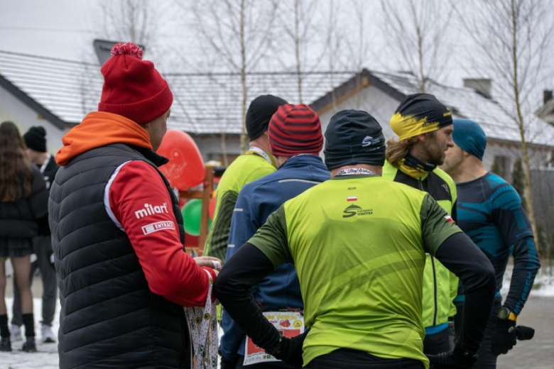 Biegacze kolejny raz rywalizowali podczas Biegu Walentynkowego w Wilkszynie