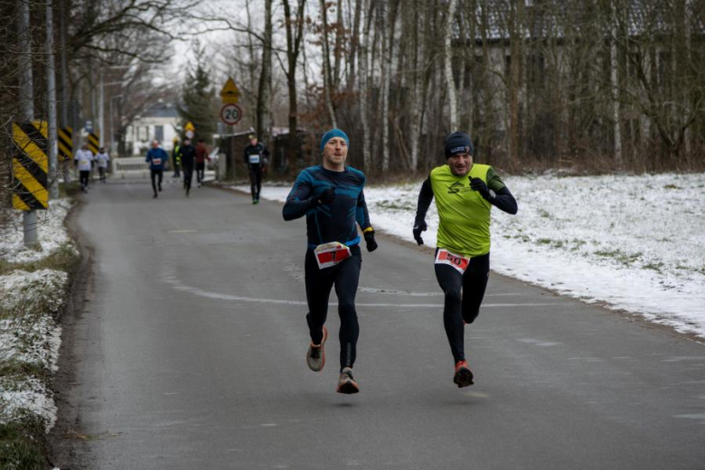 Biegacze kolejny raz rywalizowali podczas Biegu Walentynkowego w Wilkszynie