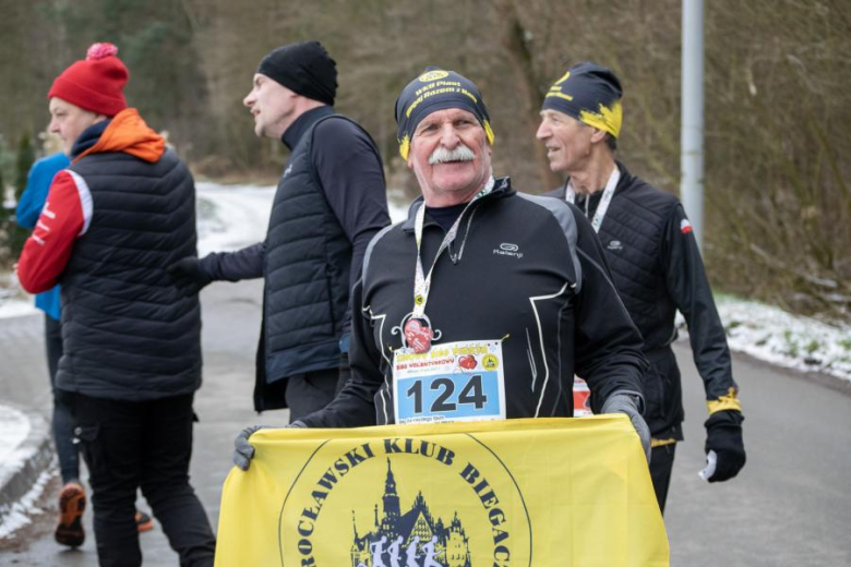 Biegacze kolejny raz rywalizowali podczas Biegu Walentynkowego w Wilkszynie