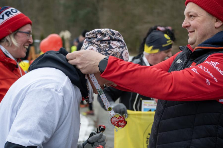 Biegacze kolejny raz rywalizowali podczas Biegu Walentynkowego w Wilkszynie