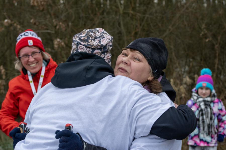 Biegacze kolejny raz rywalizowali podczas Biegu Walentynkowego w Wilkszynie