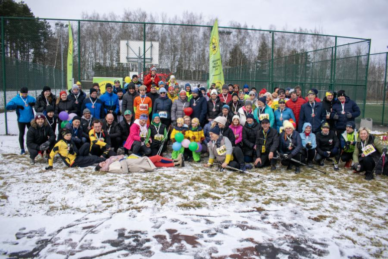 Biegacze kolejny raz rywalizowali podczas Biegu Walentynkowego w Wilkszynie