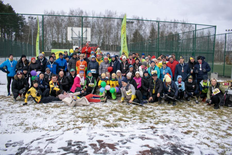 Biegacze kolejny raz rywalizowali podczas Biegu Walentynkowego w Wilkszynie