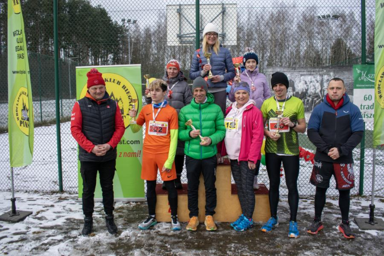 Biegacze kolejny raz rywalizowali podczas Biegu Walentynkowego w Wilkszynie