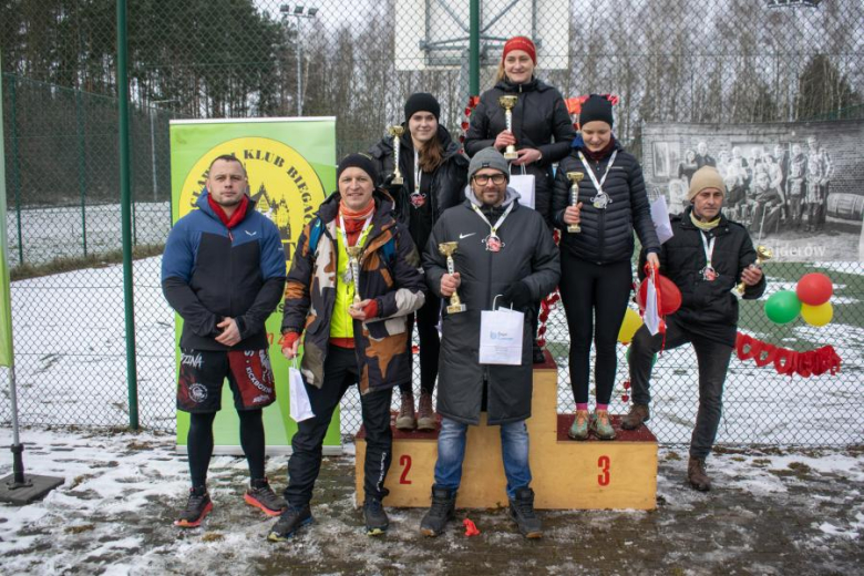 Biegacze kolejny raz rywalizowali podczas Biegu Walentynkowego w Wilkszynie