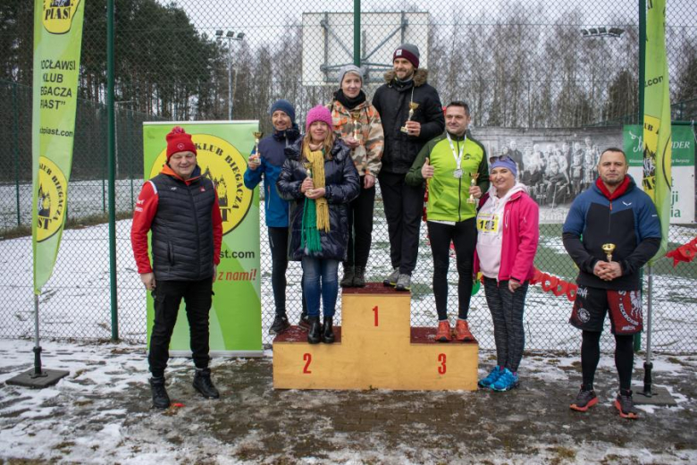 Biegacze kolejny raz rywalizowali podczas Biegu Walentynkowego w Wilkszynie