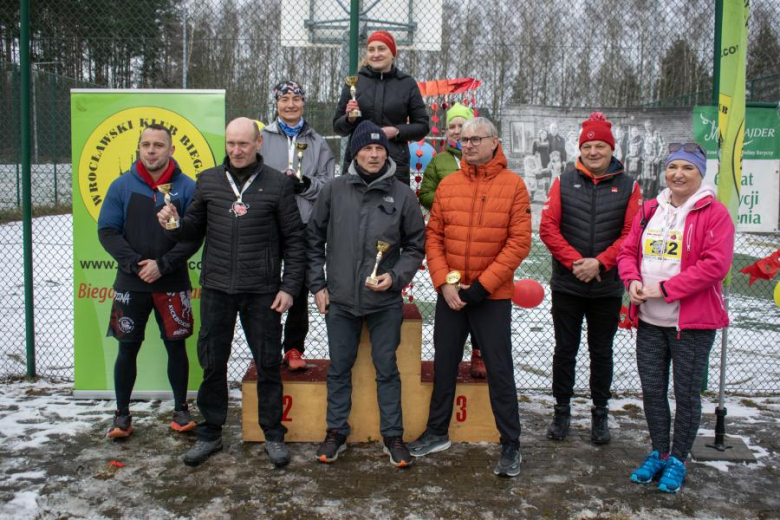 Biegacze kolejny raz rywalizowali podczas Biegu Walentynkowego w Wilkszynie
