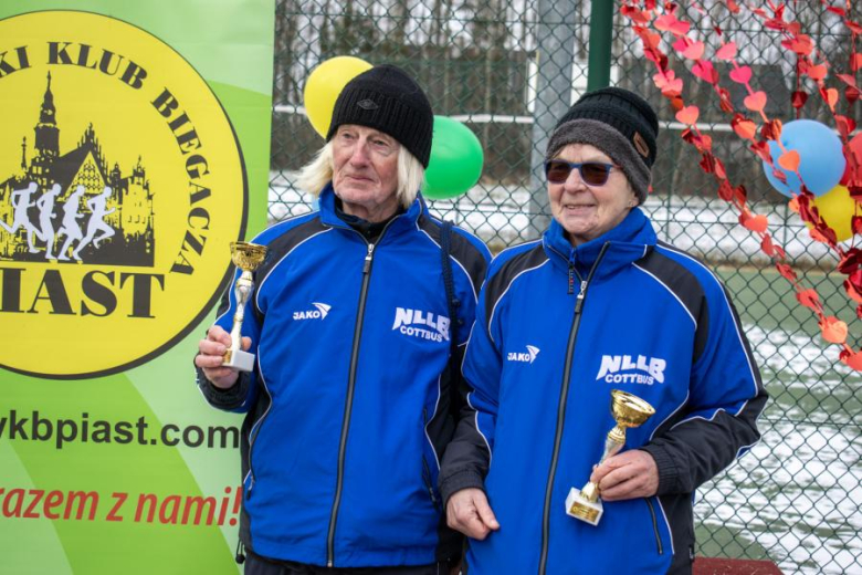 Biegacze kolejny raz rywalizowali podczas Biegu Walentynkowego w Wilkszynie