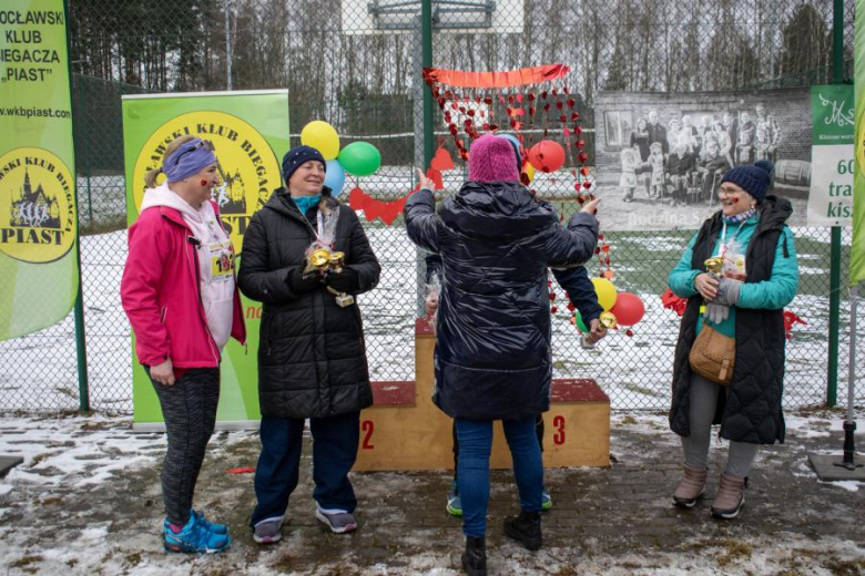 Biegacze kolejny raz rywalizowali podczas Biegu Walentynkowego w Wilkszynie