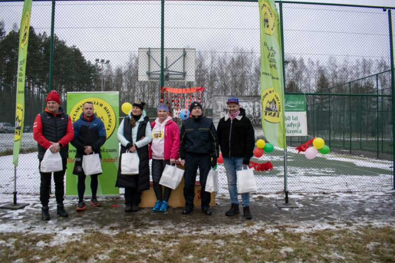 Biegacze kolejny raz rywalizowali podczas Biegu Walentynkowego w Wilkszynie