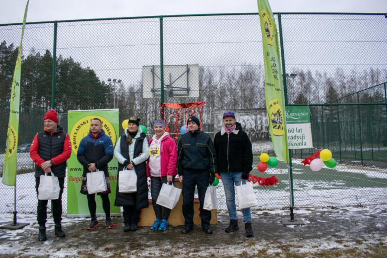 Biegacze kolejny raz rywalizowali podczas Biegu Walentynkowego w Wilkszynie