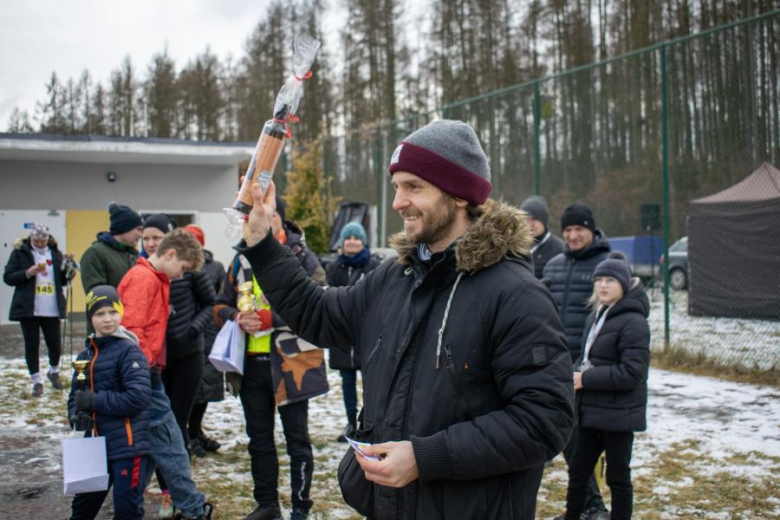 Biegacze kolejny raz rywalizowali podczas Biegu Walentynkowego w Wilkszynie