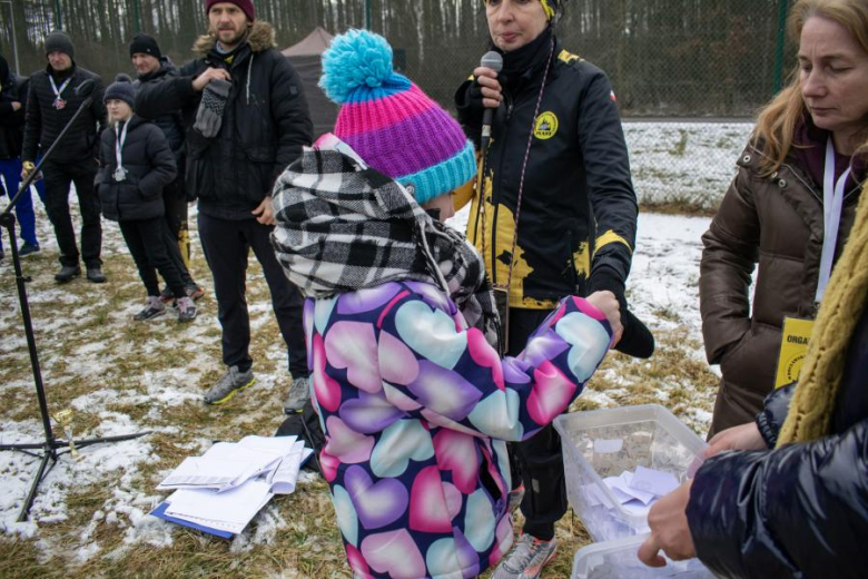 Biegacze kolejny raz rywalizowali podczas Biegu Walentynkowego w Wilkszynie